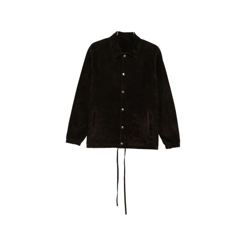Giorgio Brato Brown Jackets - Leather Jackets Men